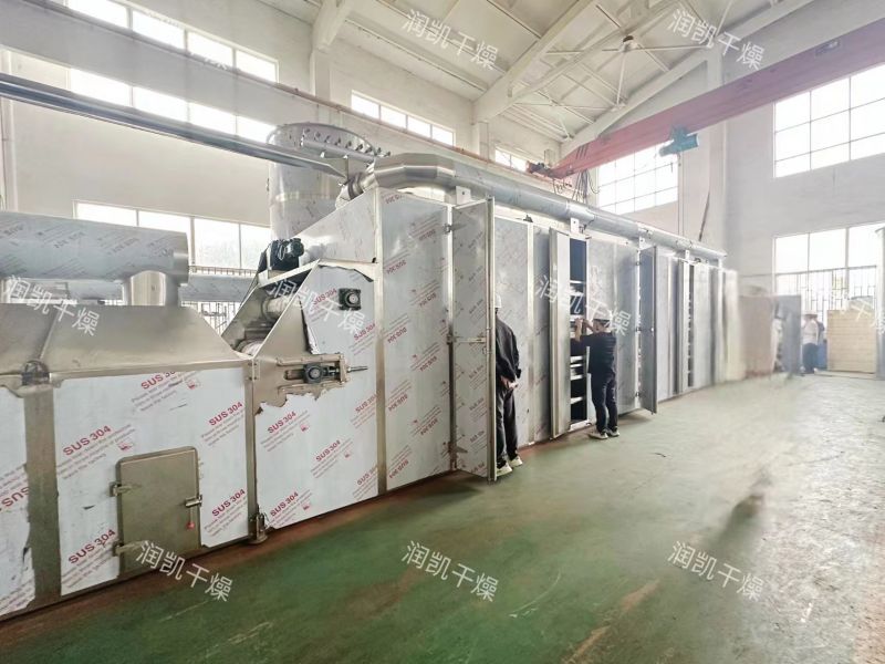 湖南某股份有限公司订购的带式干燥机-客户验收成功